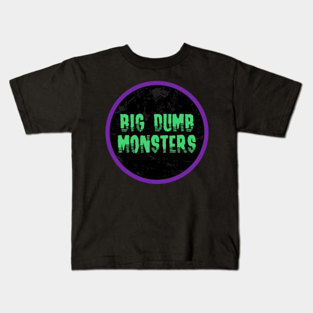 New Big Dumb Logo Kids T-Shirt by Big Dumb Monsters